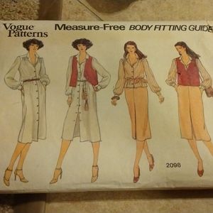 Vogue Sewing Pattern .